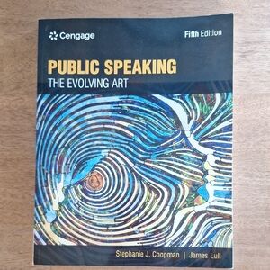 Cengage Public Speaking Book